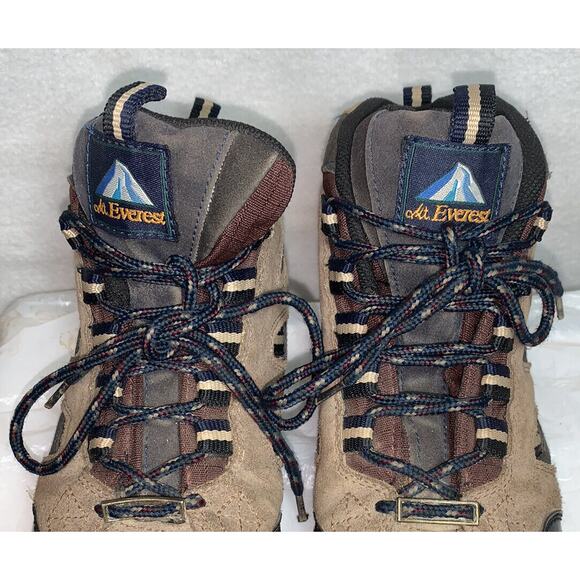 W 10 M 8 Mt Everest Sierra Hiking Boots Ankle Trail Adventure Lace Shoes Unisex - Picture 12 of 12